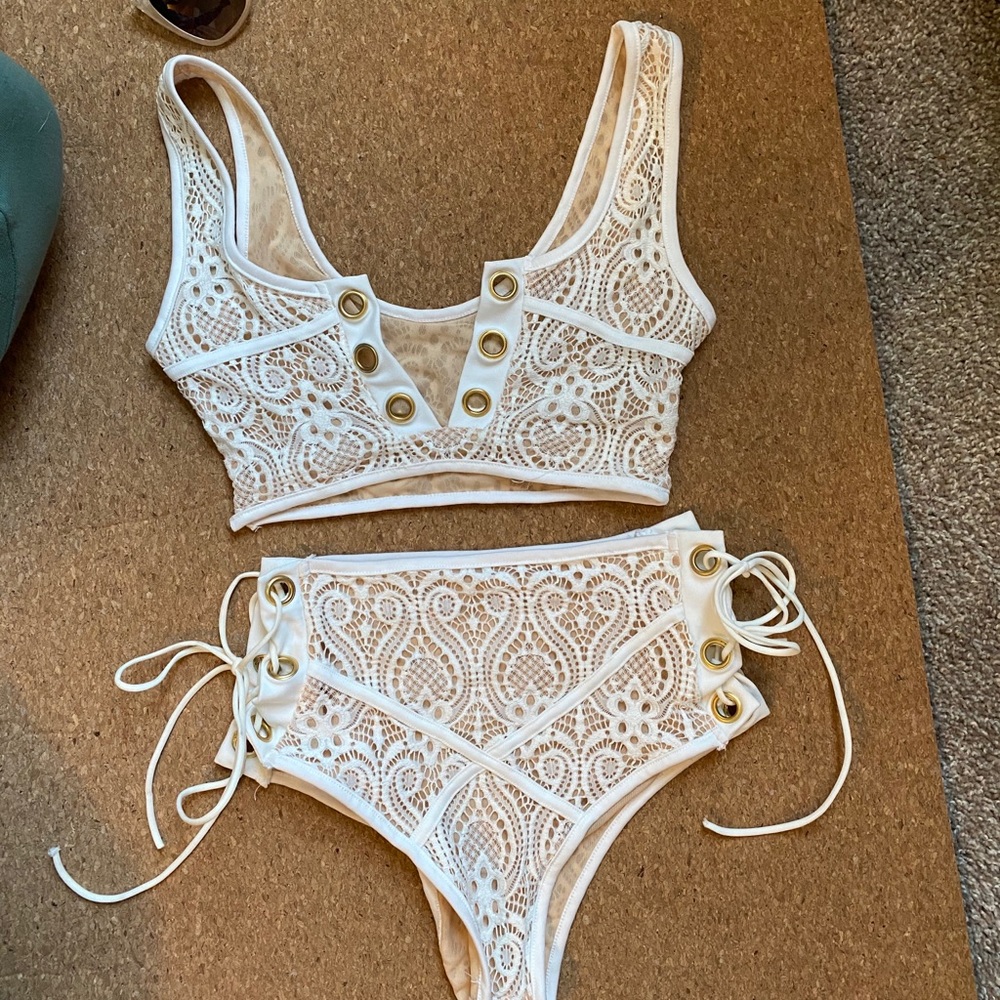 Never worn lace bathing suit